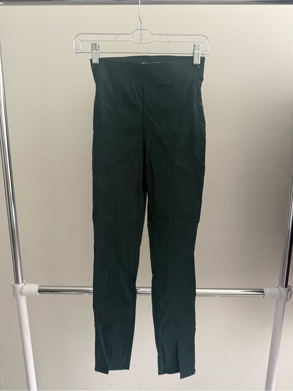 H&M Men's Slim Dress Pants in Dark Green